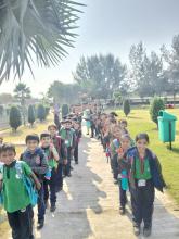 Excursion to Japanese Park by class 1and class 2
